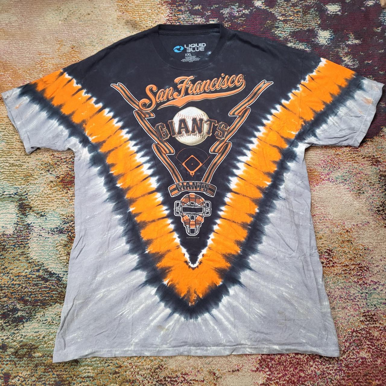 giants tie dye shirt