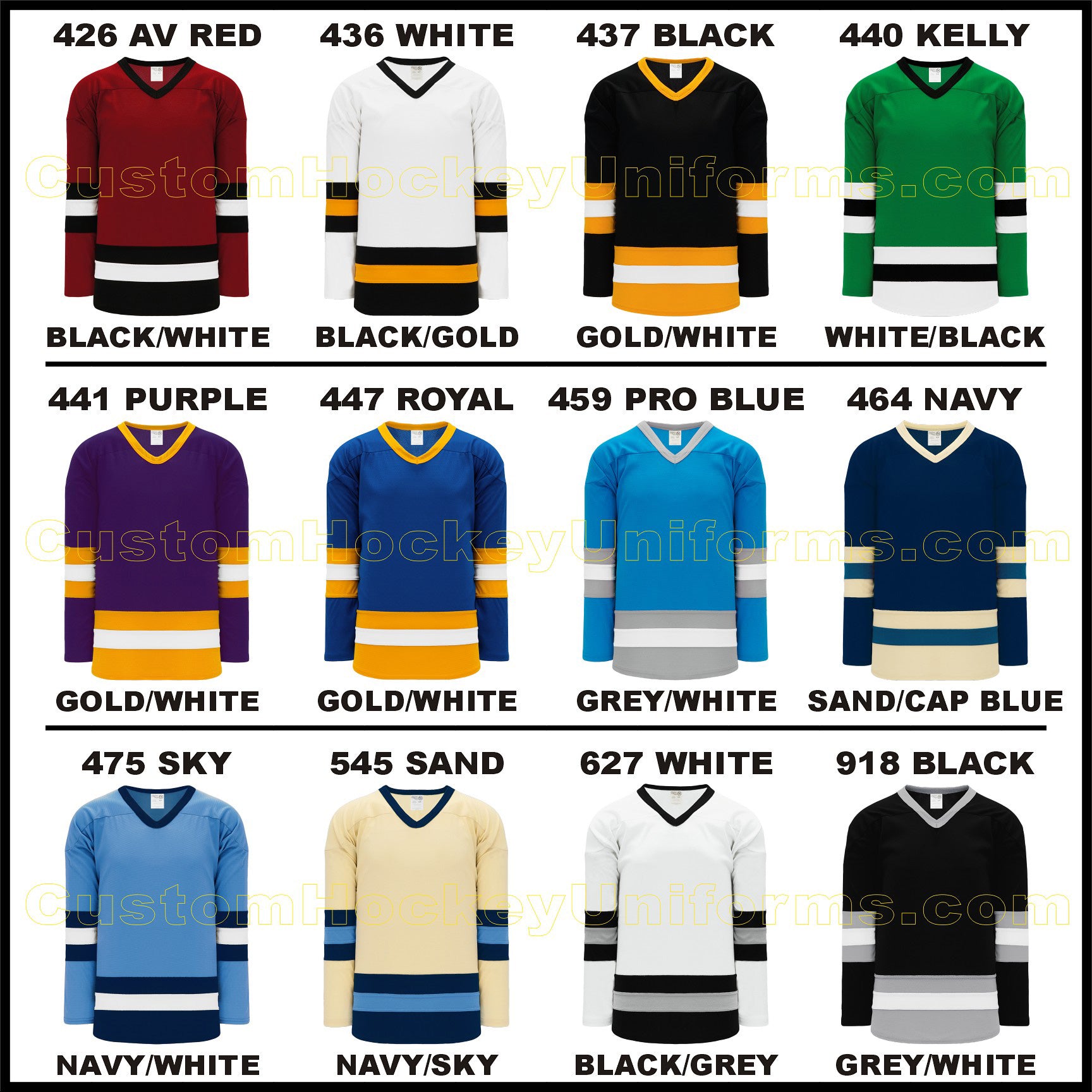custom best hockey jerseys