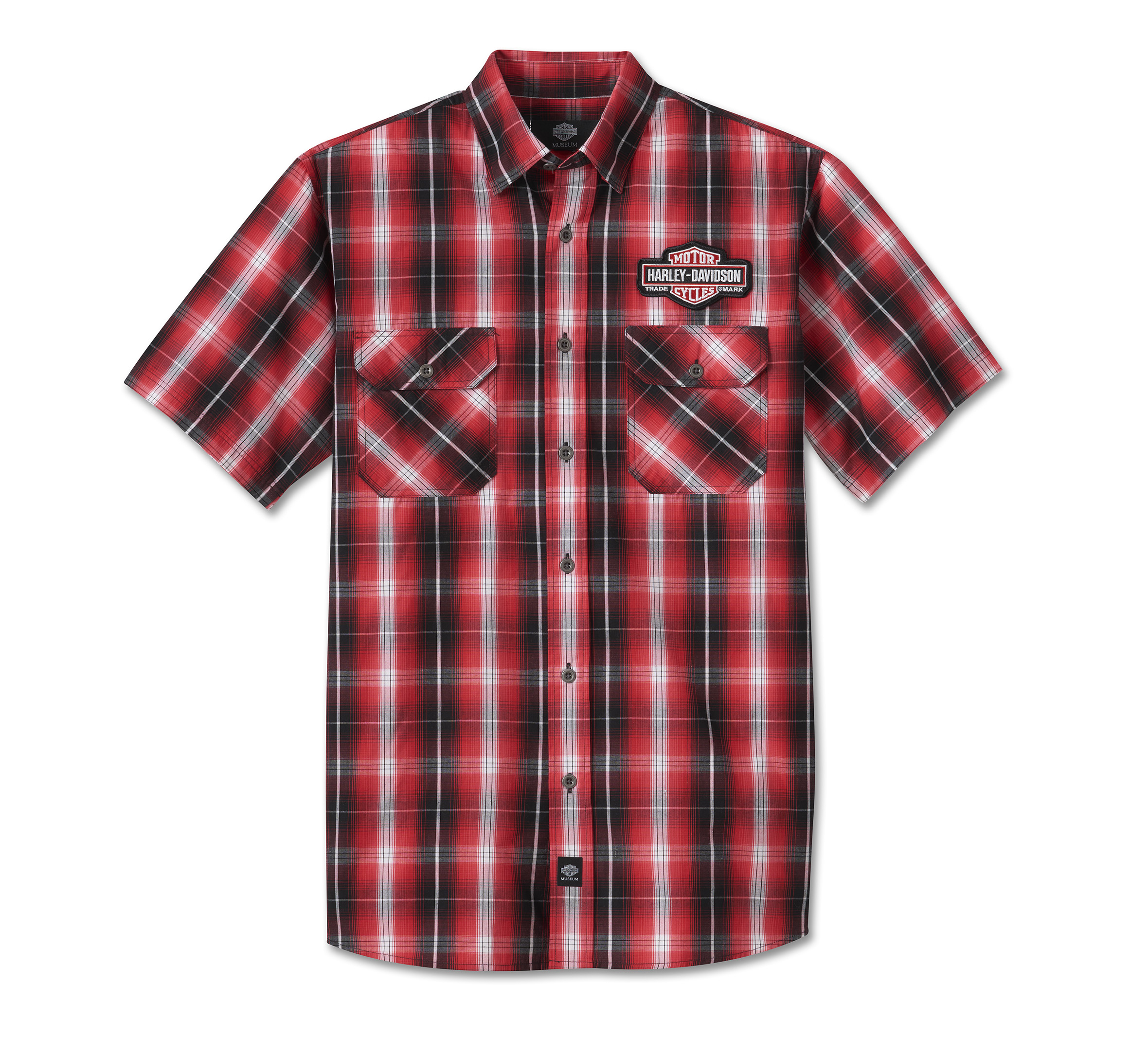 red flannel shirt