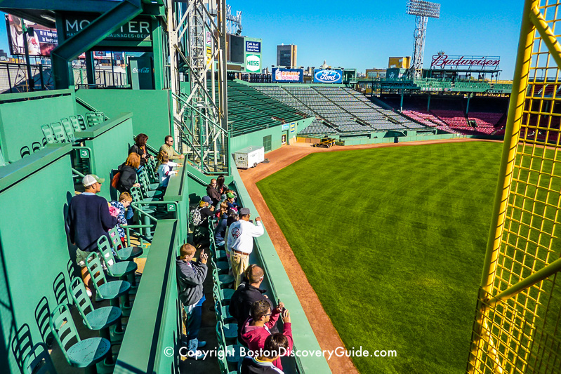 green monster seats sign