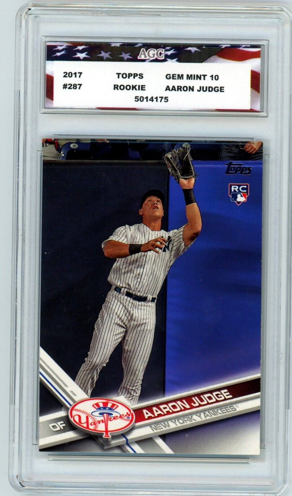 topps aaron judge card