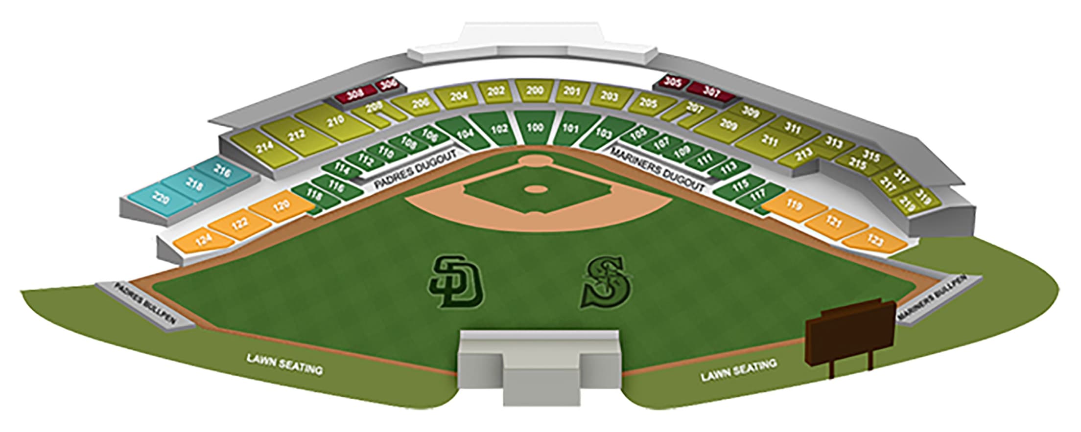 padres spring training stadium