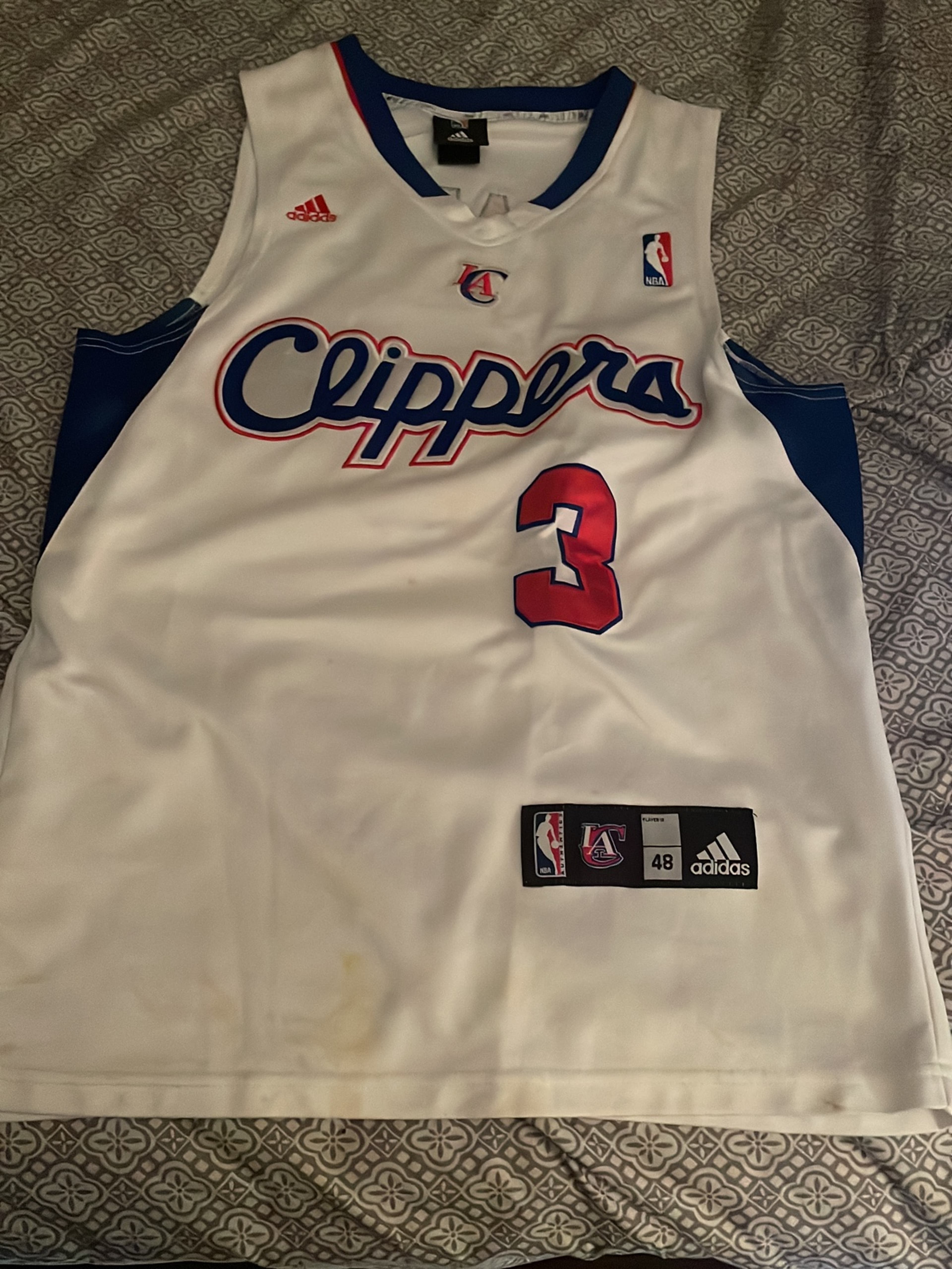 clippers home jersey