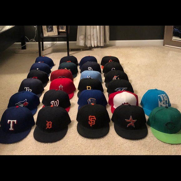 baseball fitted hats