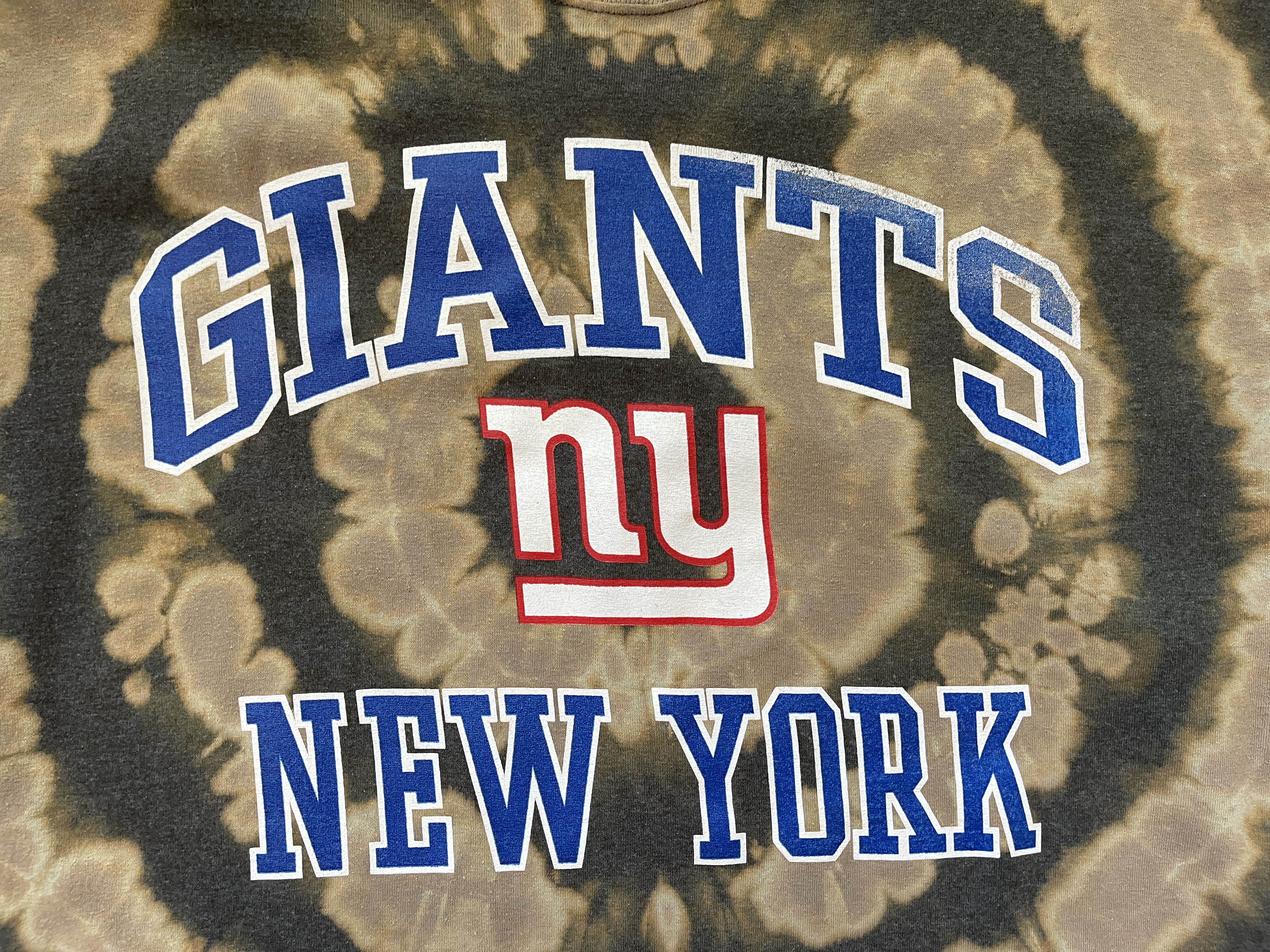 giants tie dye shirt