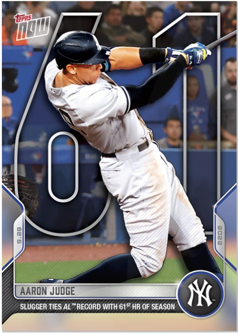 topps aaron judge card