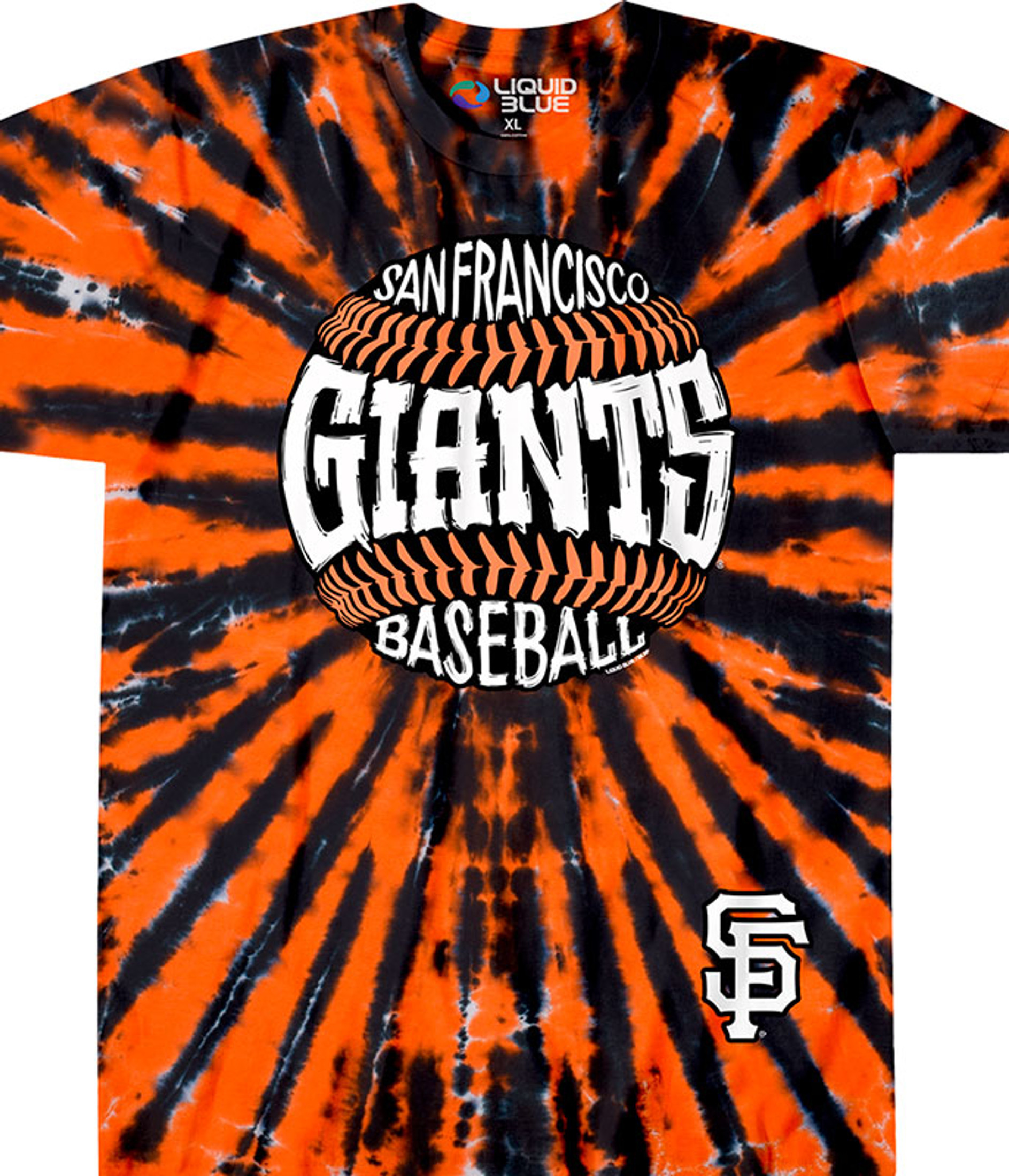 giants tie dye shirt