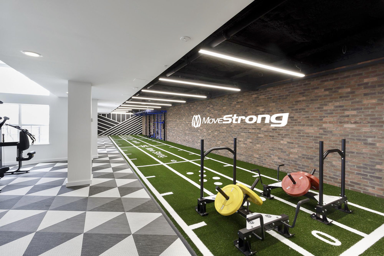 strength and conditioning gym layout