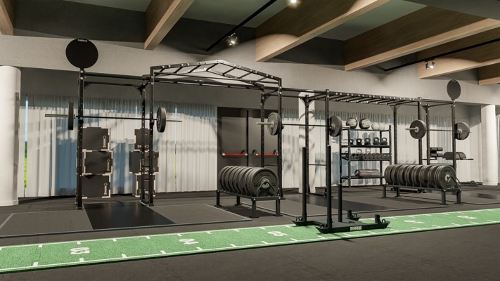 strength and conditioning gym layout
